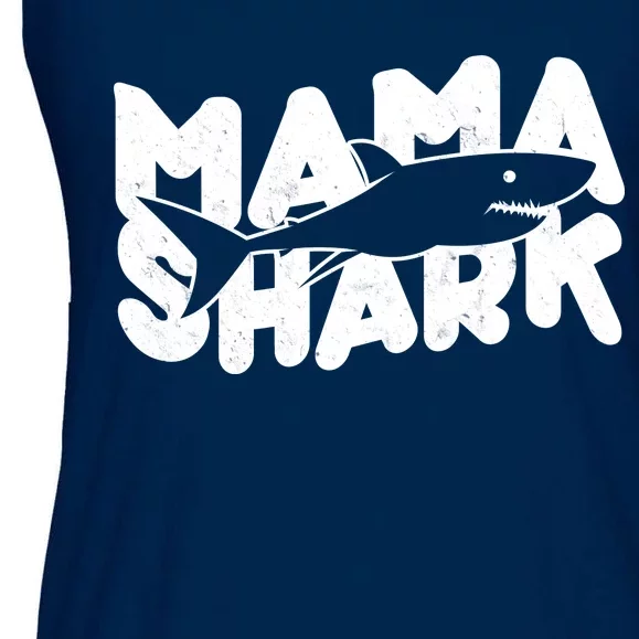 Mama Shark Ladies Essential Flowy Tank