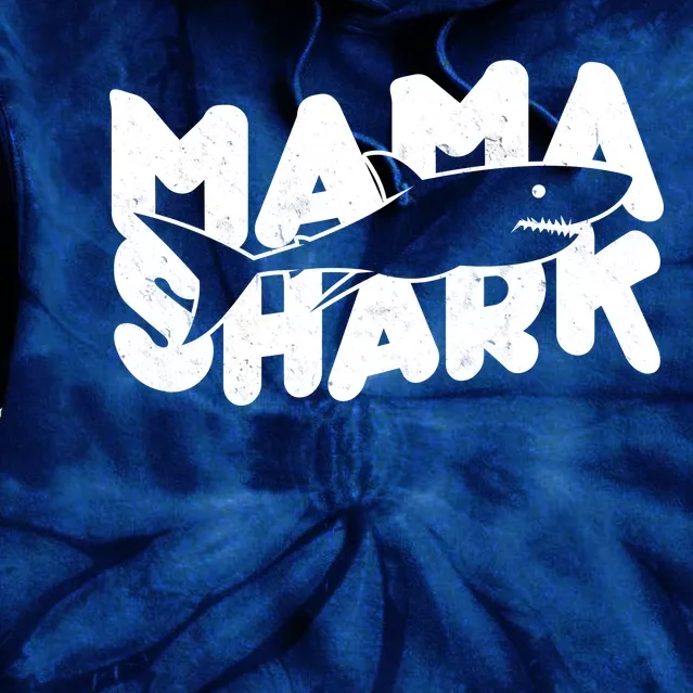 Mama Shark Tie Dye Hoodie