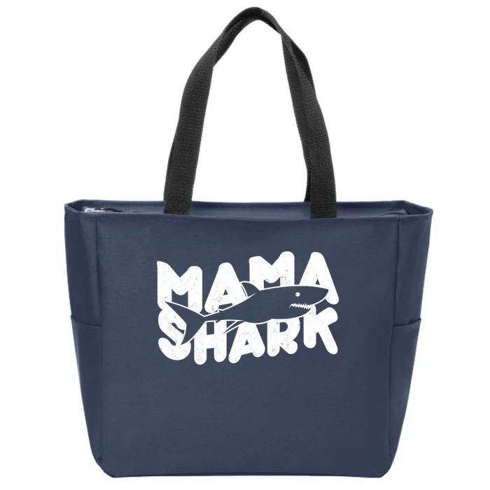 Mama Shark Zip Tote Bag