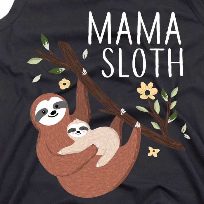 Mama Sloth Tank Top