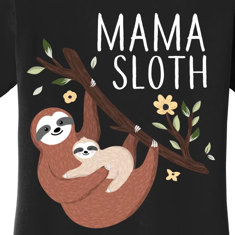 Mama Sloth Women's T-Shirt