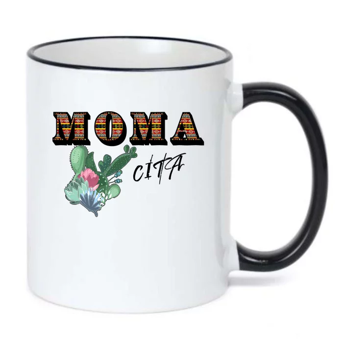 Mamacita Cinco De Mayo Cactus Fiesta Black Color Changing Mug