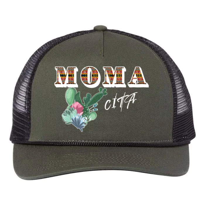 Mamacita Cinco De Mayo Cactus Fiesta Retro Rope Trucker Hat Cap