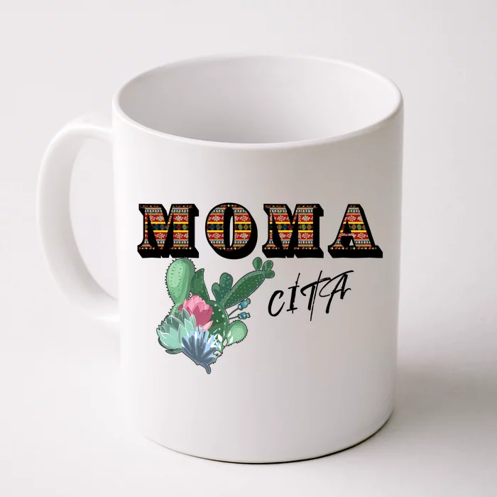 Mamacita Cinco De Mayo Cactus Fiesta Front & Back Coffee Mug