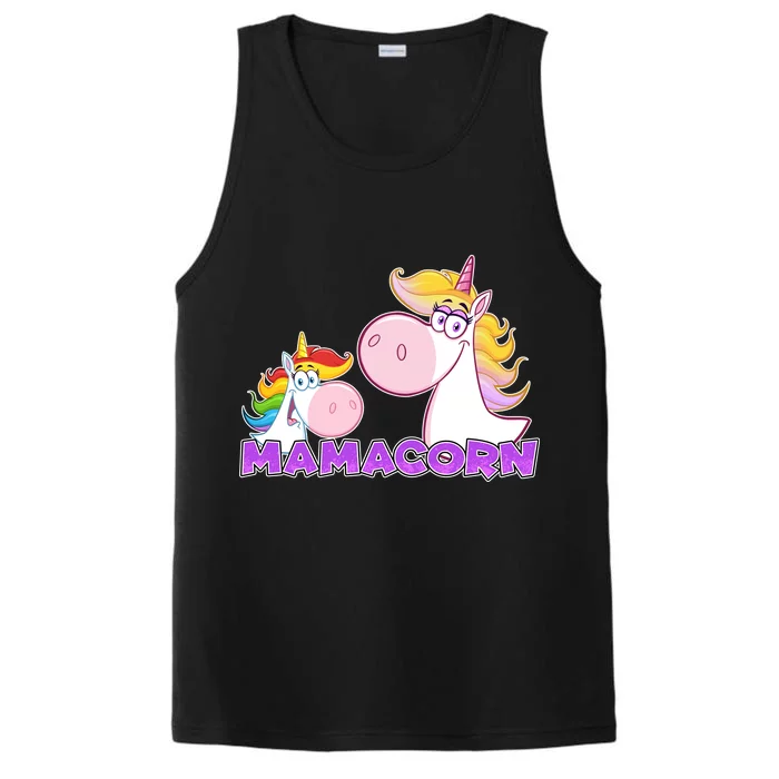 Mamacorn Mom Unicorn Performance Tank