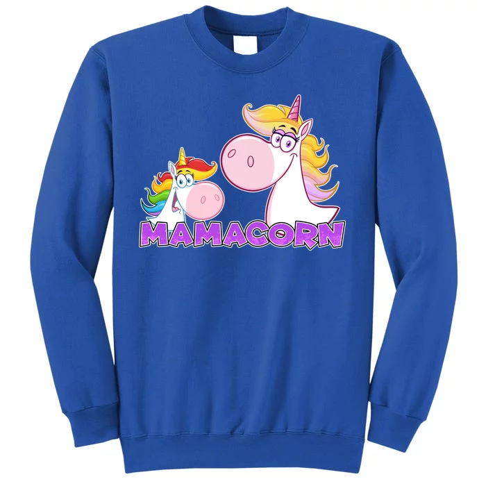 Mamacorn Mom Unicorn Tall Sweatshirt