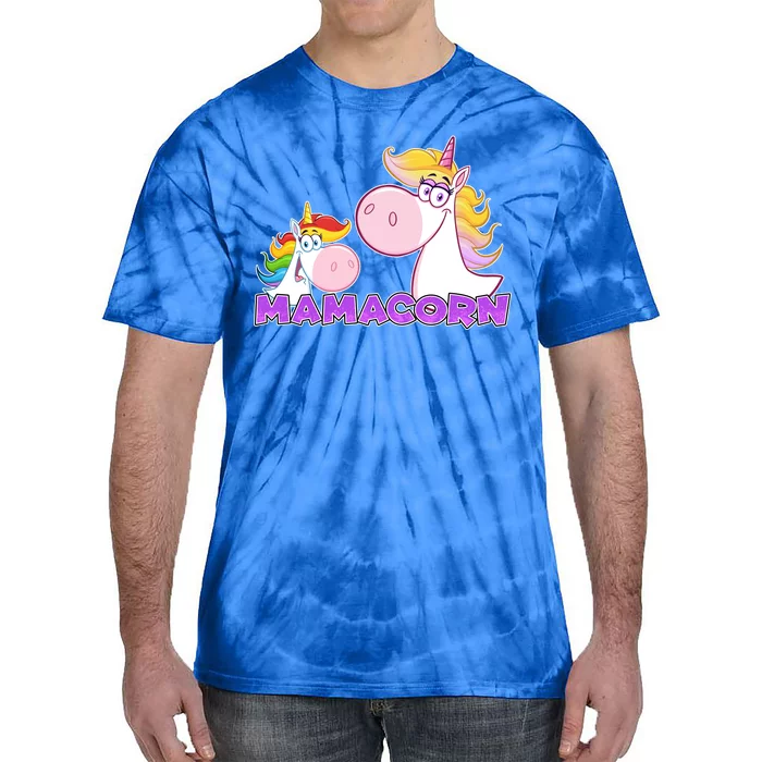 Mamacorn Mom Unicorn Tie-Dye T-Shirt