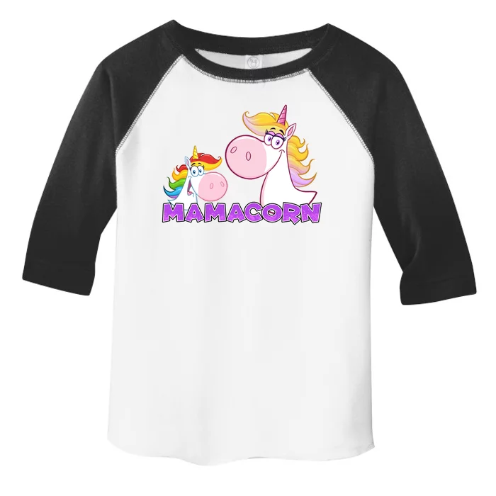 Mamacorn Mom Unicorn Toddler Fine Jersey T-Shirt