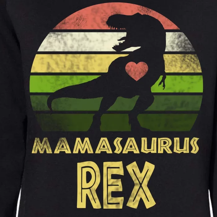 Mamasaurus Rex Womens California Wash Sweatshirt