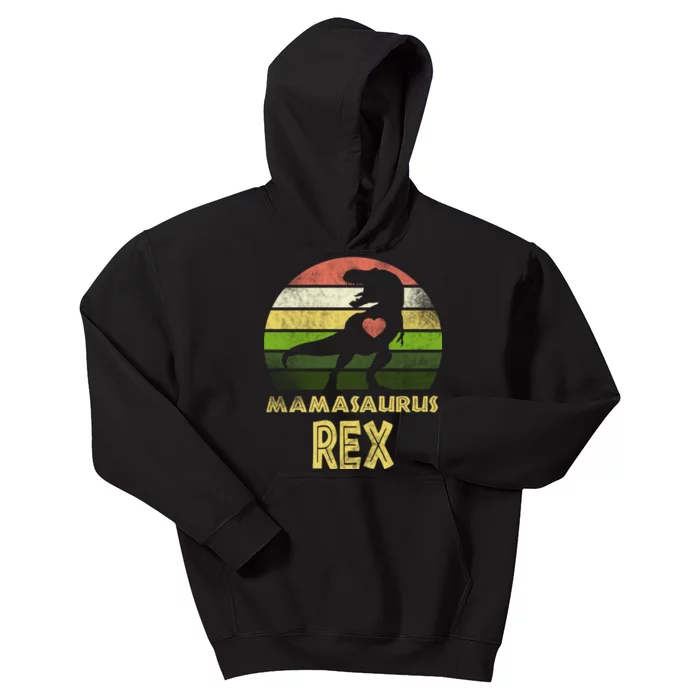 Mamasaurus Rex Kids Hoodie