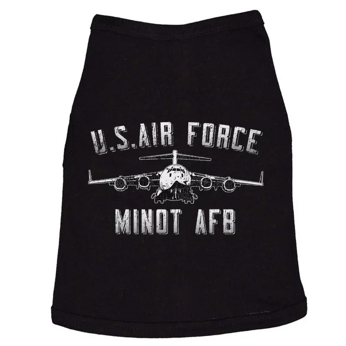 Minot Afb North Dakota Veteran Pride Doggie Tank