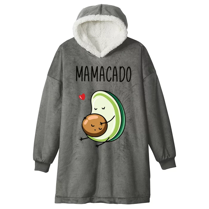 Mamacadobaby Announcement New Mom Hooded Wearable Blanket