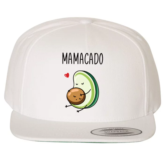 Mamacadobaby Announcement New Mom Wool Snapback Cap