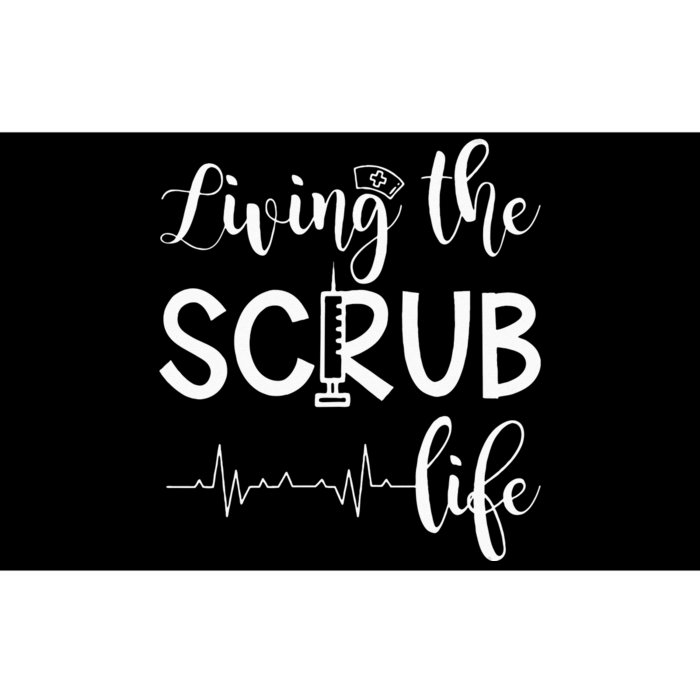 Medical Assistant Nursing Living The Scrub Life Bumper Sticker