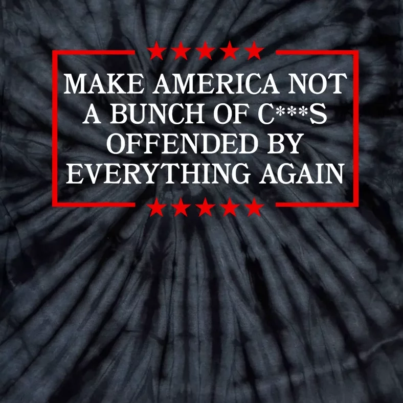 Make America Not A Bunch Offended By Everything Again 2024 Tie-Dye T-Shirt