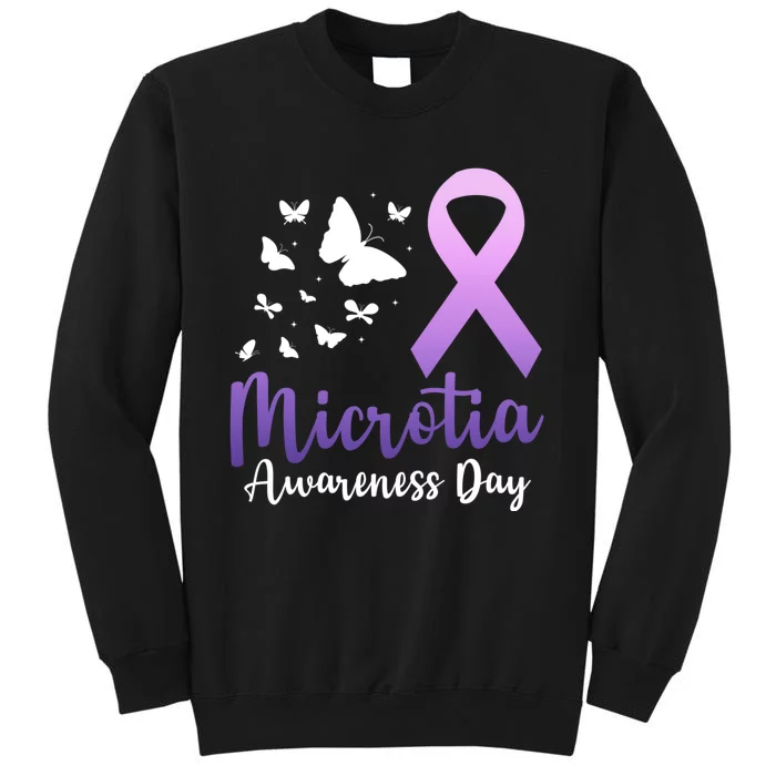 Microtia Awareness National Awareness Day Tall Sweatshirt