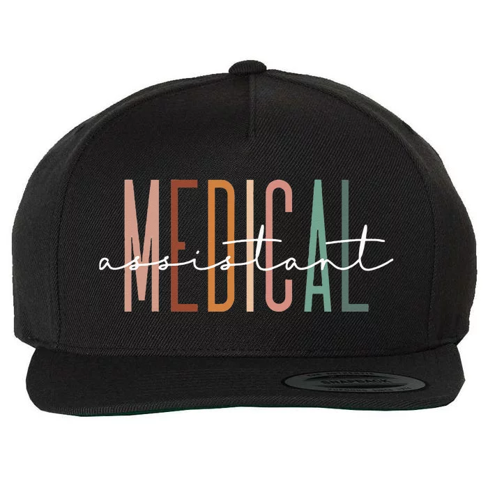 Medical Assistant Nurse Life Doctor Assistant Student Wool Snapback Cap