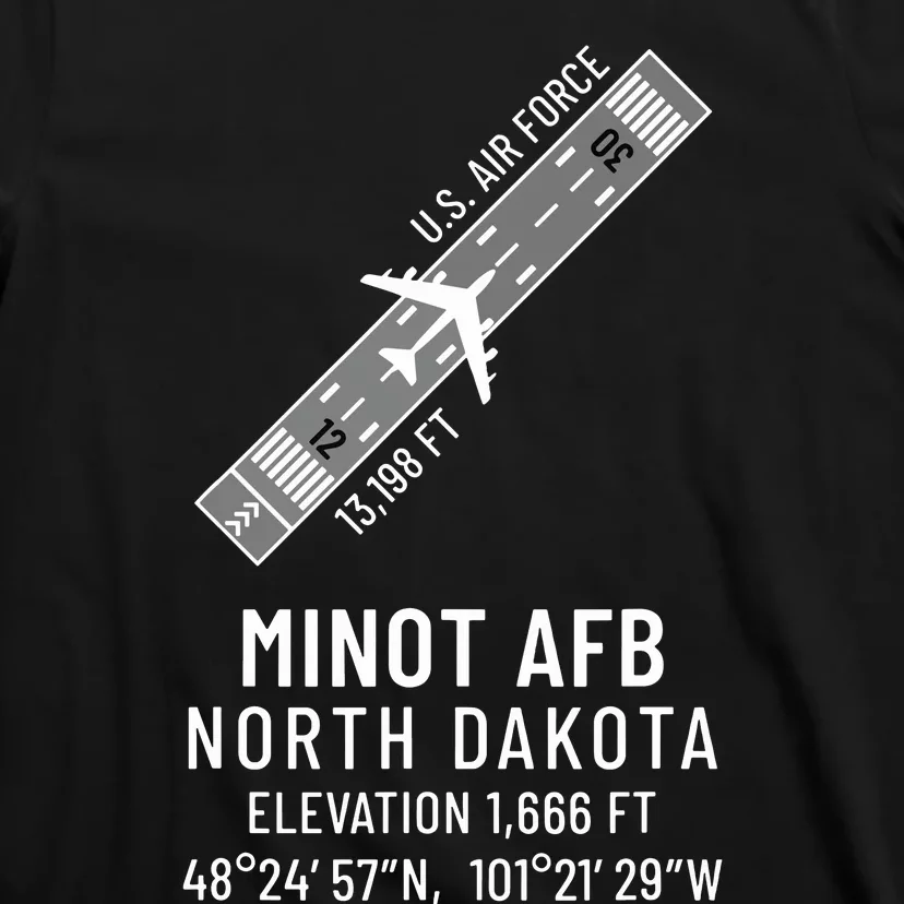 Minot Afb North Dakota 5th Bomb Wing Gifts T-Shirt