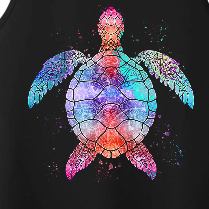 Mandala Sea Turtle Performance Tank