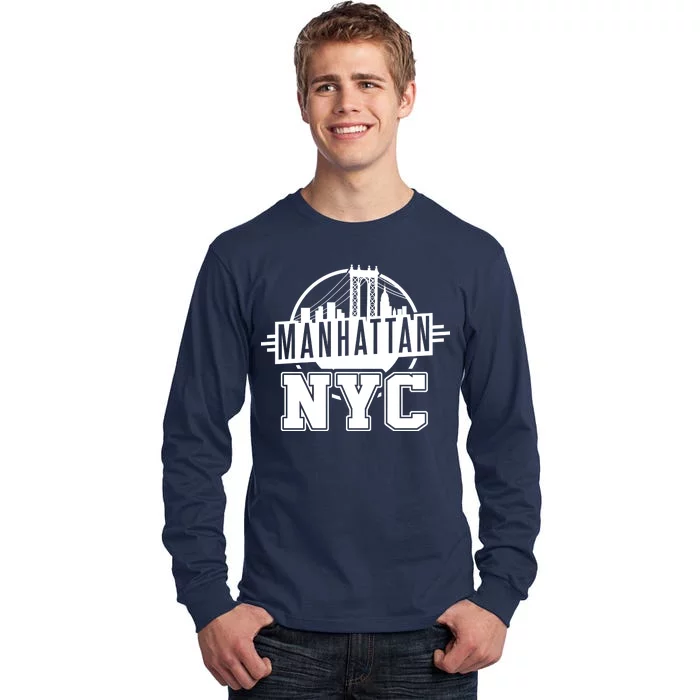 Manhattan NYC Tall Long Sleeve T-Shirt