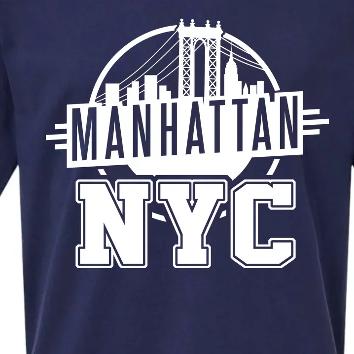 Manhattan NYC Sueded Cloud Jersey T-Shirt