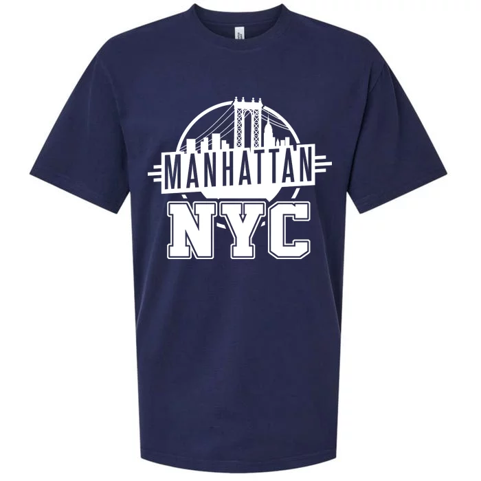 Manhattan NYC Sueded Cloud Jersey T-Shirt