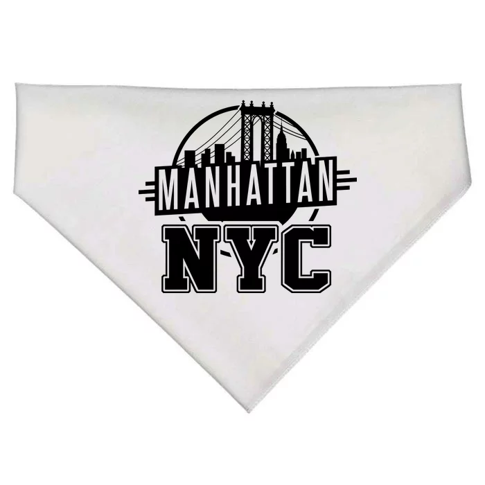 Manhattan NYC USA-Made Doggie Bandana