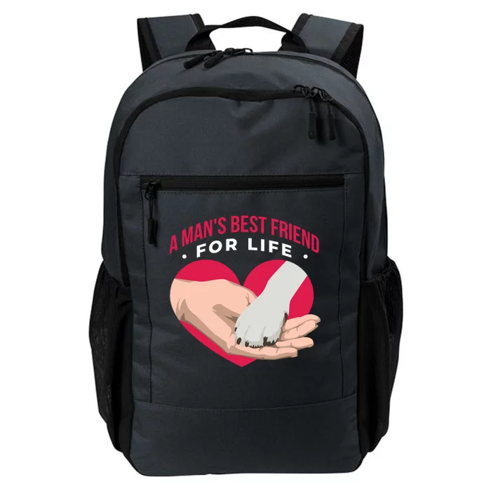 Man's Best Friend For Life Dog Daily Commute Backpack