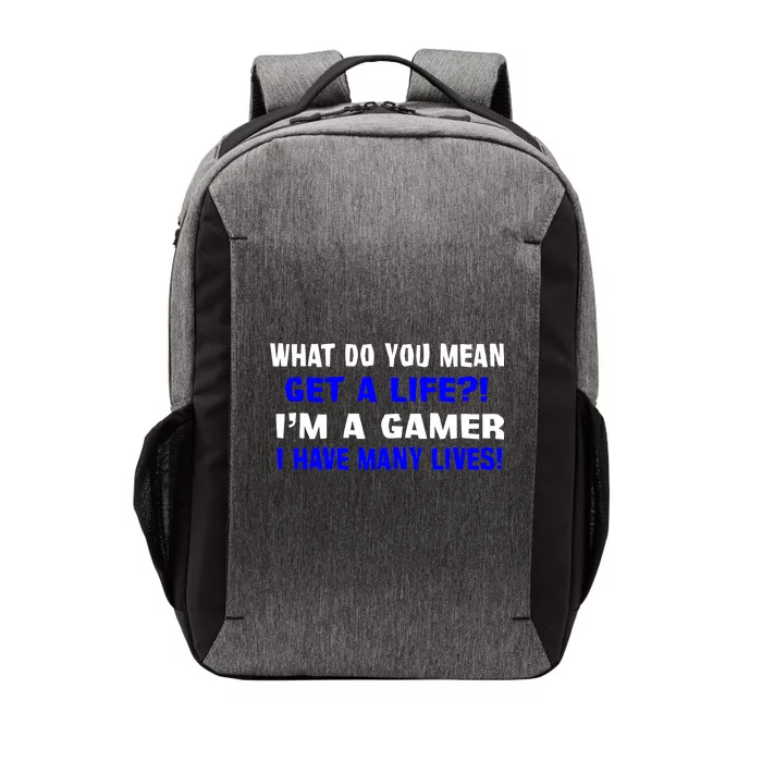 Many Lives Gamer Vector Backpack