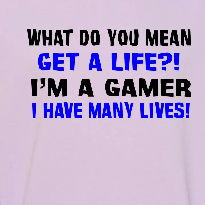 Many Lives Gamer Garment-Dyed Sweatshirt