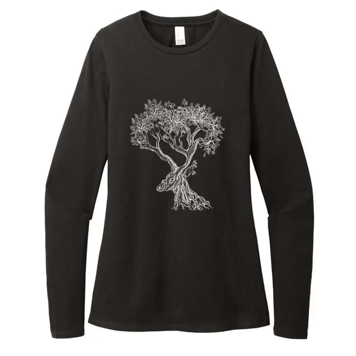 Mystic Antlers Of The Forest (Light) Womens CVC Long Sleeve Shirt