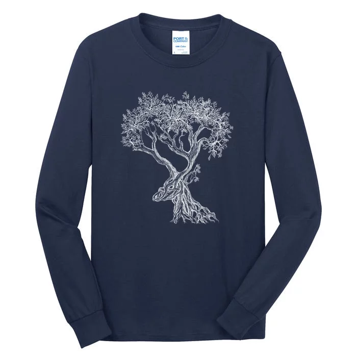 Mystic Antlers Of The Forest (Light) Tall Long Sleeve T-Shirt