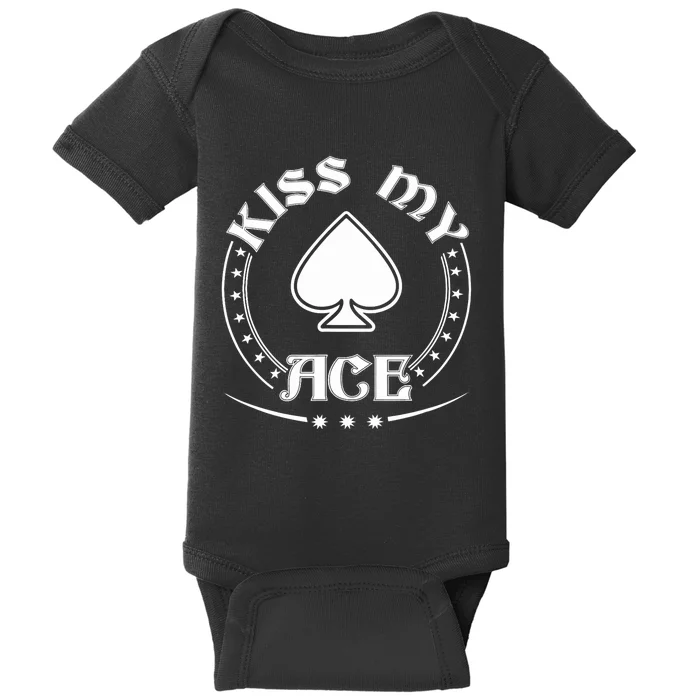 My Ace Of Spades Card Funny Poker Baby Bodysuit