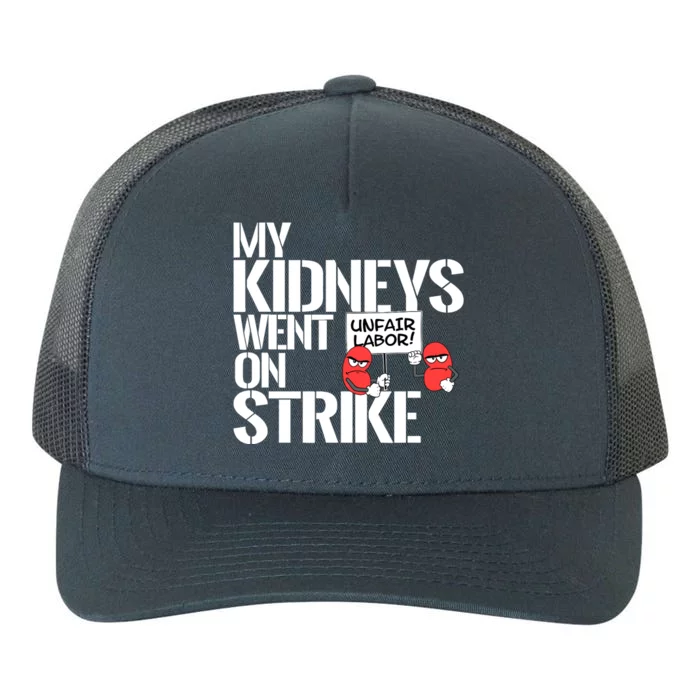 Myneys Are On Strike A Funny Dialysis Patient Yupoong Adult 5-Panel Trucker Hat