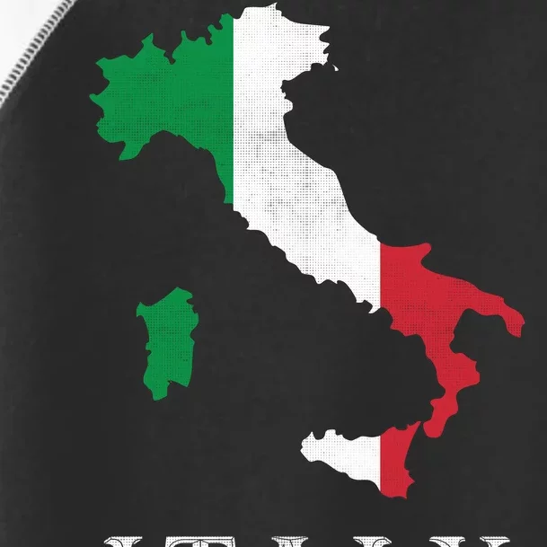 Map Of Italy Toddler Fine Jersey T-Shirt