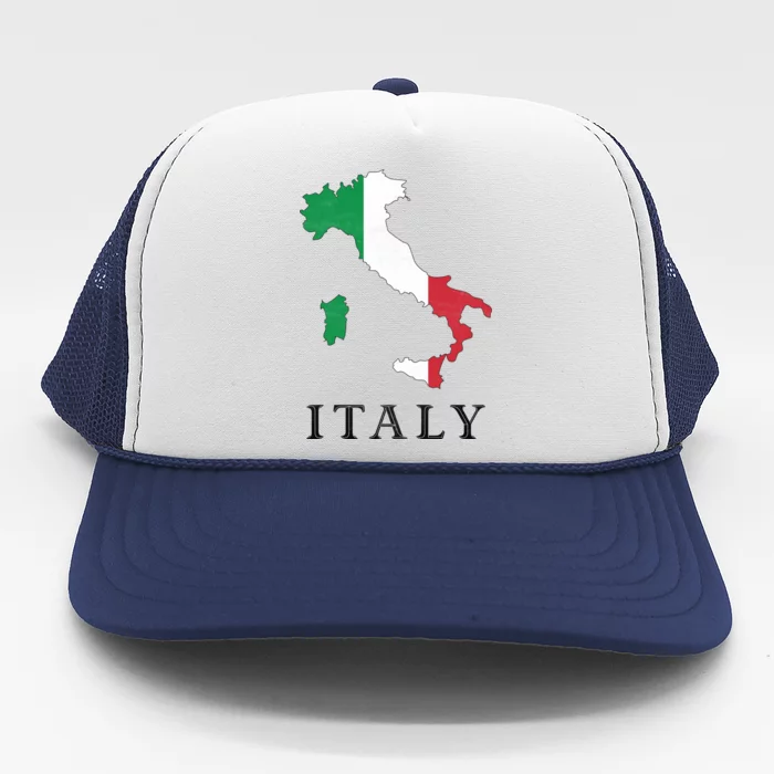 Map Of Italy Trucker Hat