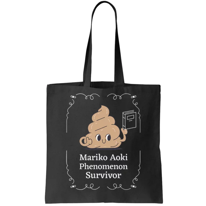 Mariko Aoki Phenomenon Survivor Funny Book Bookstore Tote Bag