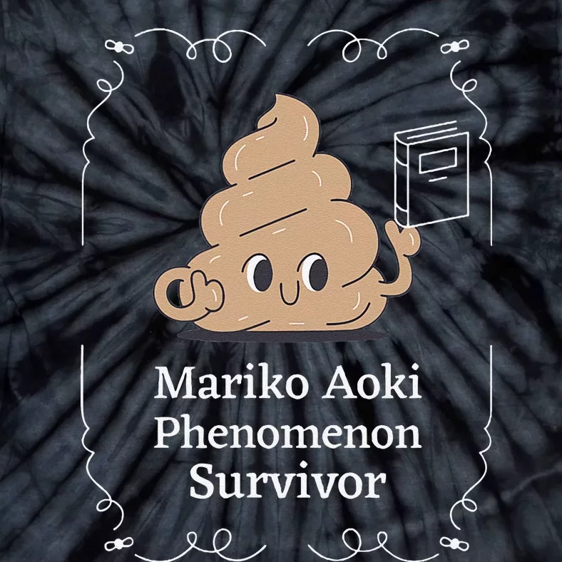 Mariko Aoki Phenomenon Survivor Funny Book Bookstore Tie-Dye T-Shirt