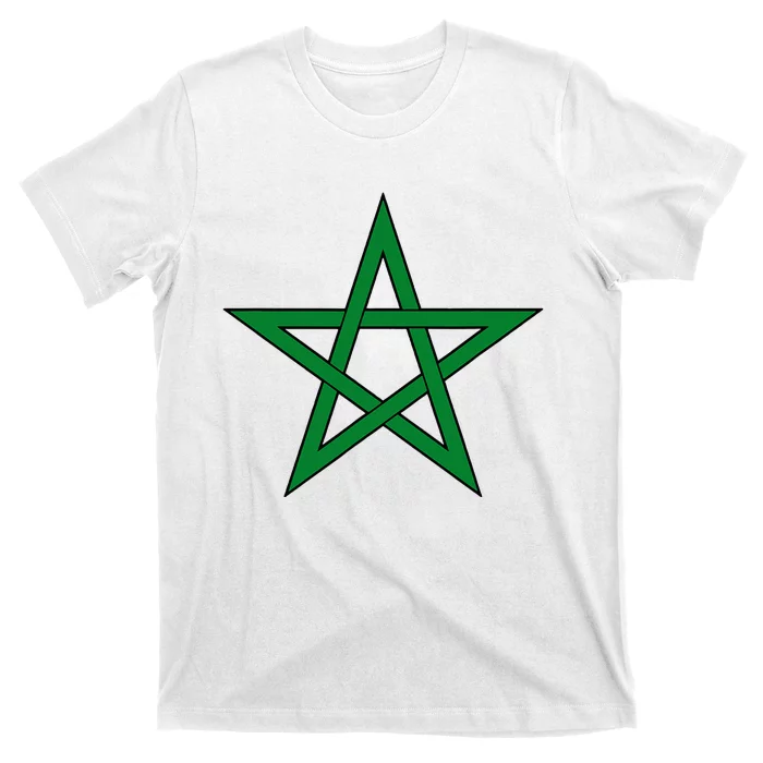 Moorish American Proud Moors Moorish Moroccan Flag Amexem T-Shirt