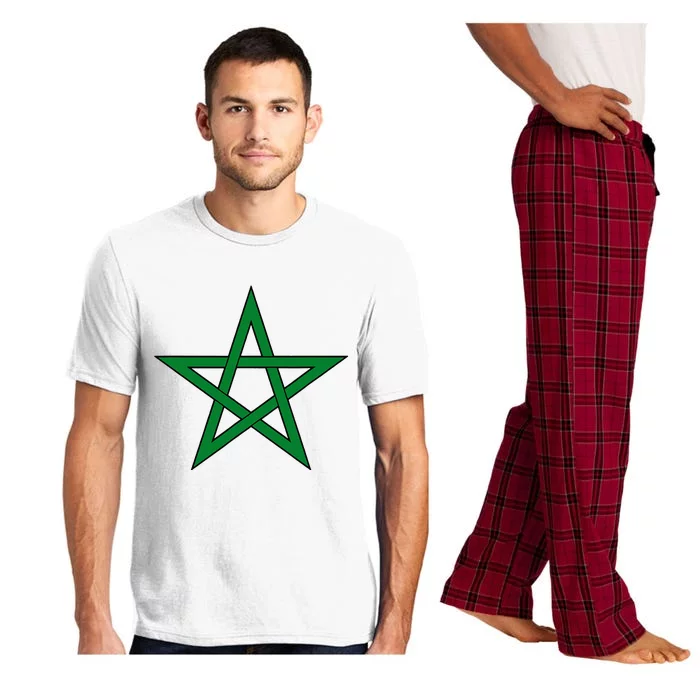 Moorish American Proud Moors Moorish Moroccan Flag Amexem Pajama Set