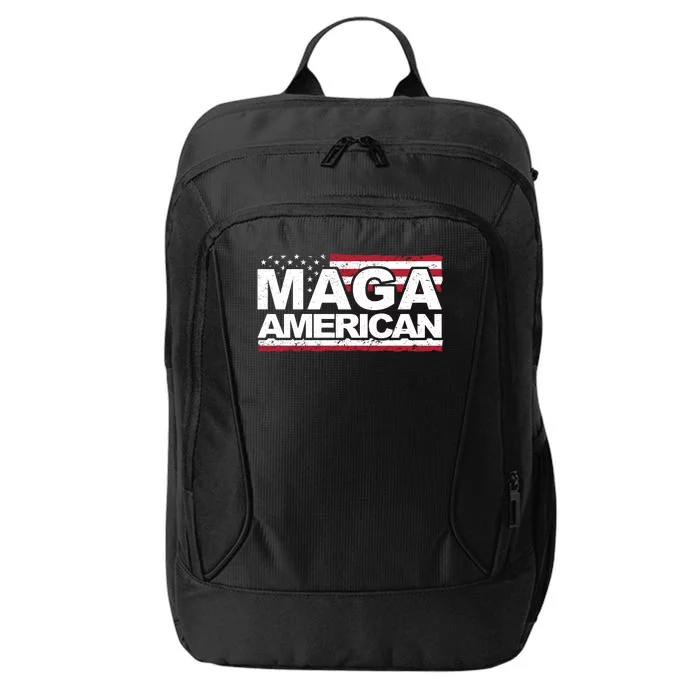 Maga American Pro Trump Flag City Backpack