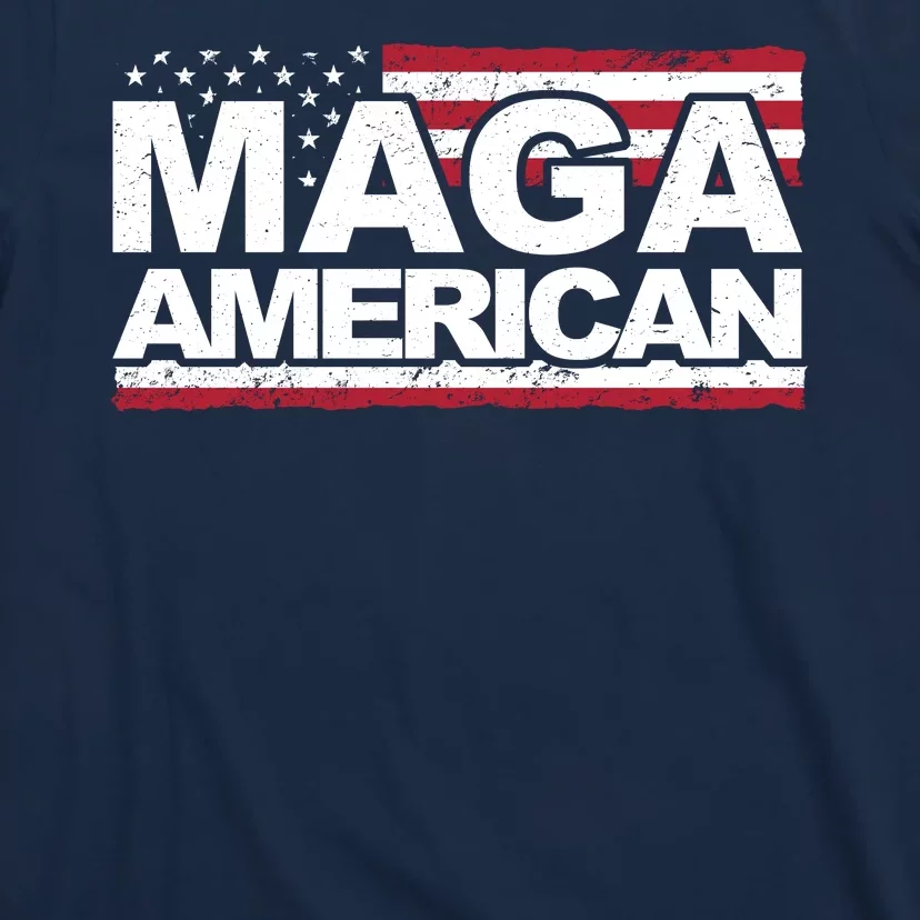 Maga American Pro Trump Flag T-Shirt