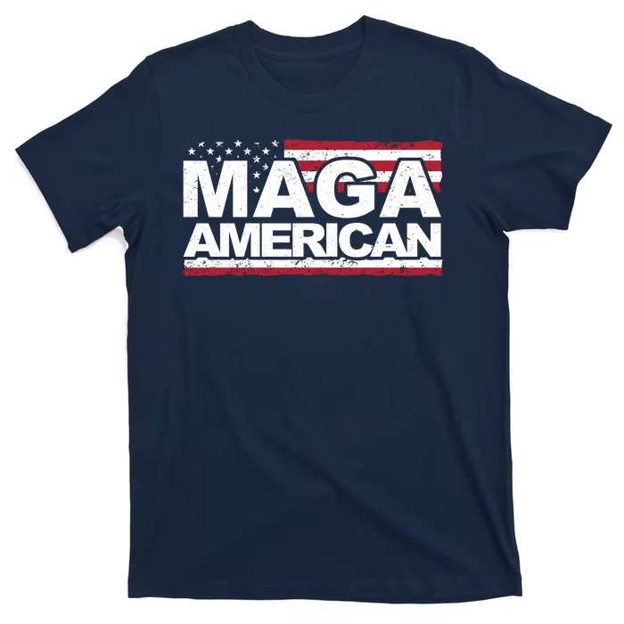 Maga American Pro Trump Flag T-Shirt