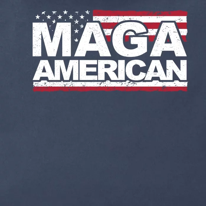 Maga American Pro Trump Flag Zip Tote Bag