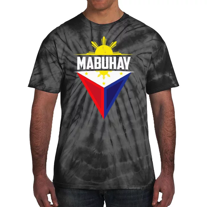 Mabuhay Ang Pilipinas Mabuhay Ang Mga Filipino Philippines Tie-Dye T-Shirt