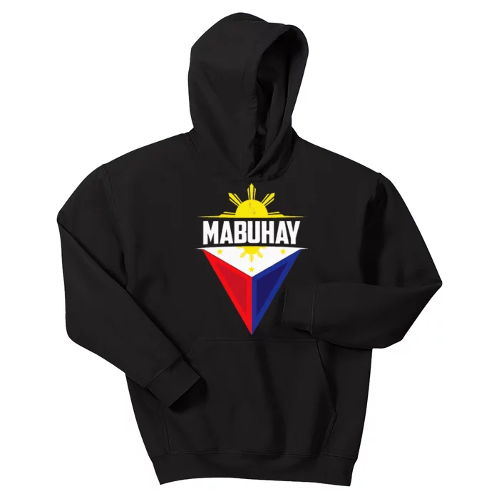 Mabuhay Ang Pilipinas Mabuhay Ang Mga Filipino Philippines Kids Hoodie