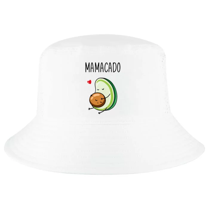 Mamacado Avocado Pregnant Mom Pregnancy Avo Cool Comfort Performance Bucket Hat