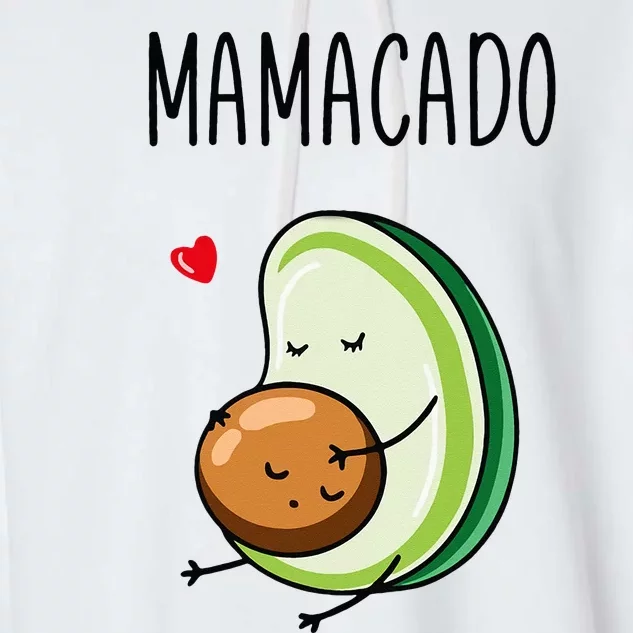 Mamacado Avocado Pregnant Mom Pregnancy Avo Garment-Dyed Fleece Hoodie