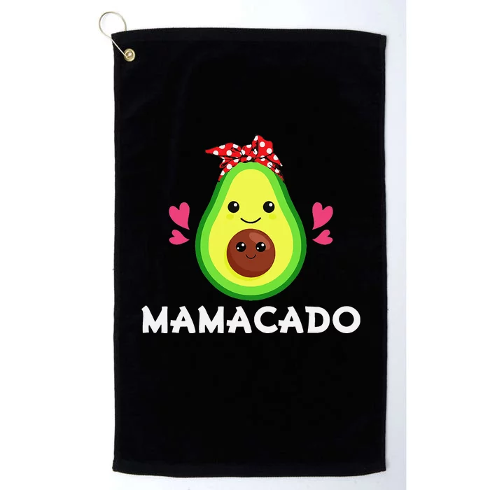 Mamacado Avocado Pregnant Mom Pregnancy Avo Platinum Collection Golf Towel