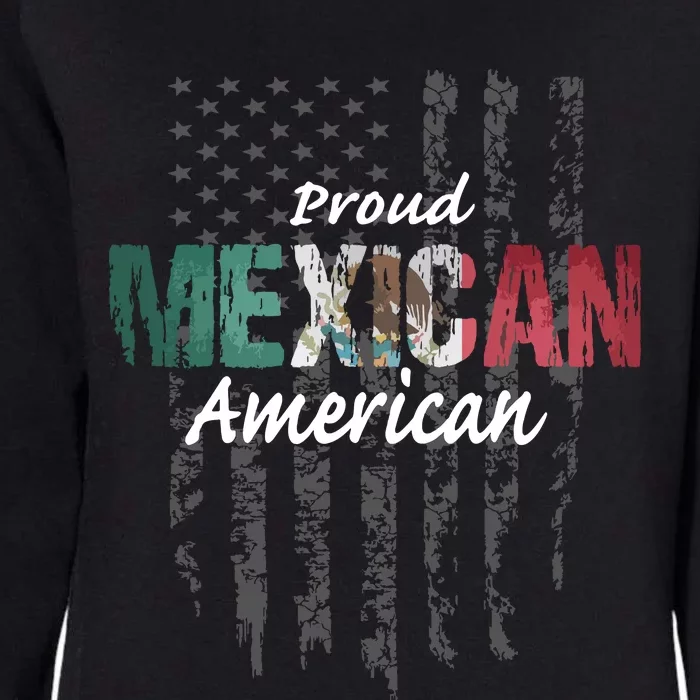 Mexican American Proud Mexican American Womens California Wash Sweatshirt